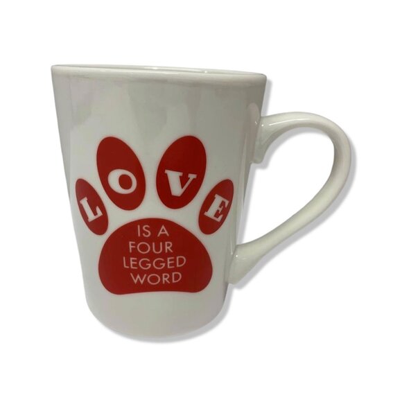 NEW Love is a Four Legged Word Mug - Picture 1 of 8